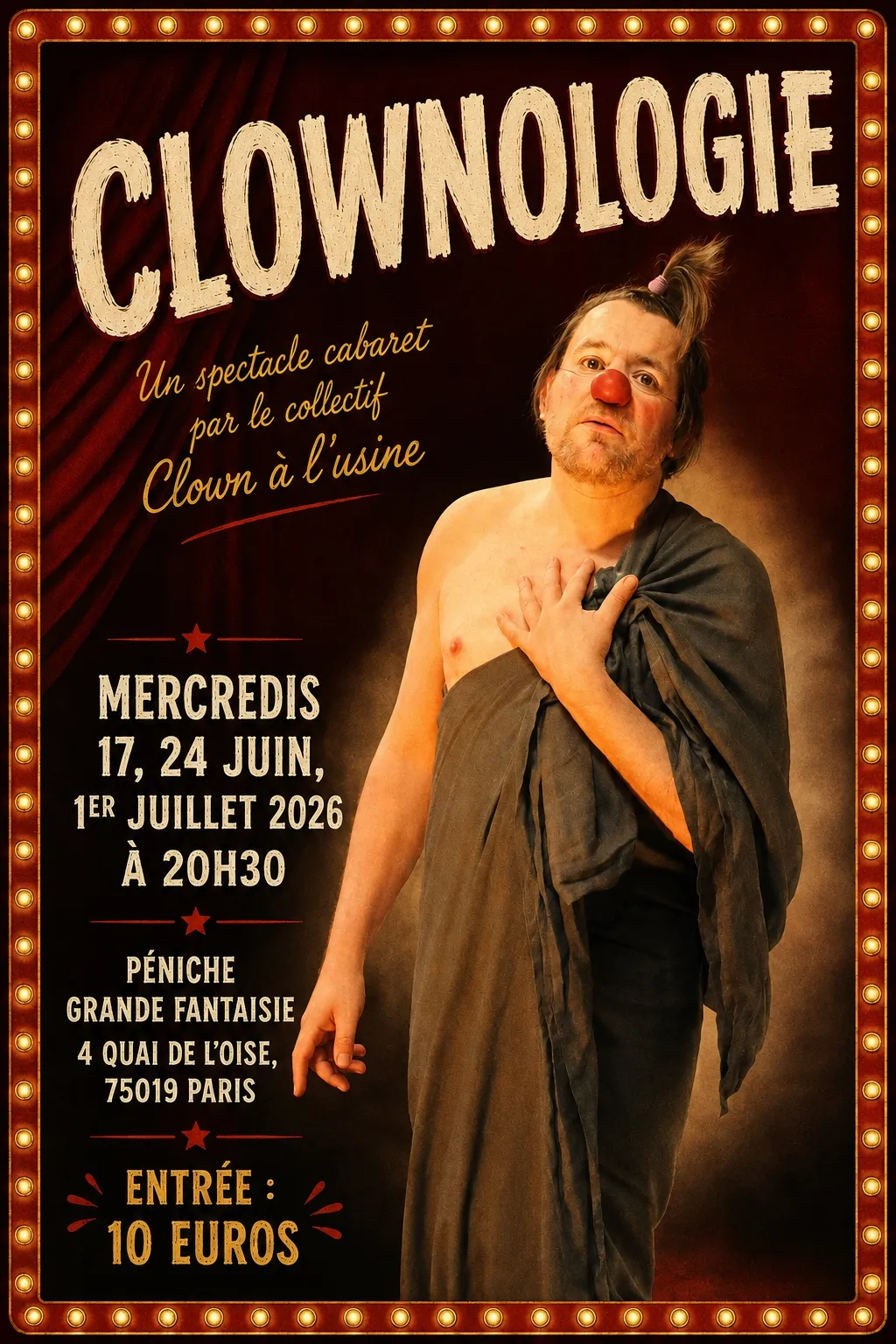 Affiche Clownologie